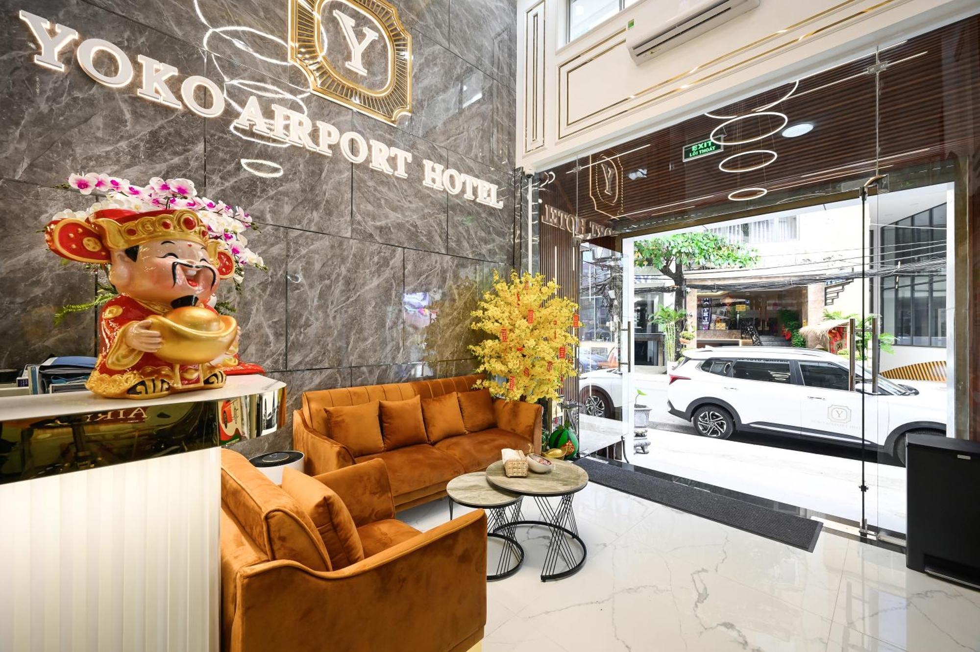Yoko Airport Saigon Hotel Ho Chi Minh-stad Buitenkant foto