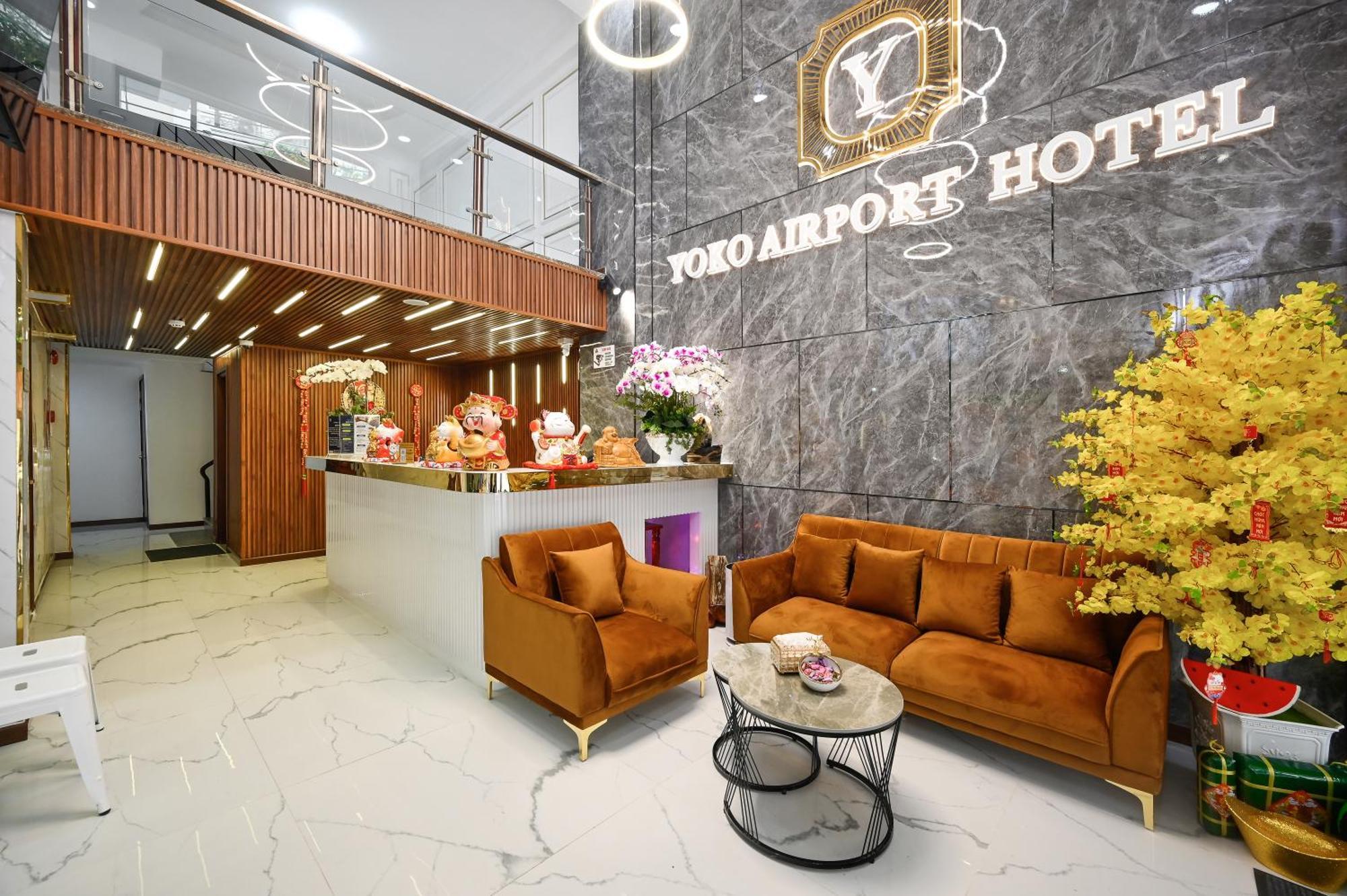 Yoko Airport Saigon Hotel Ho Chi Minh-stad Buitenkant foto