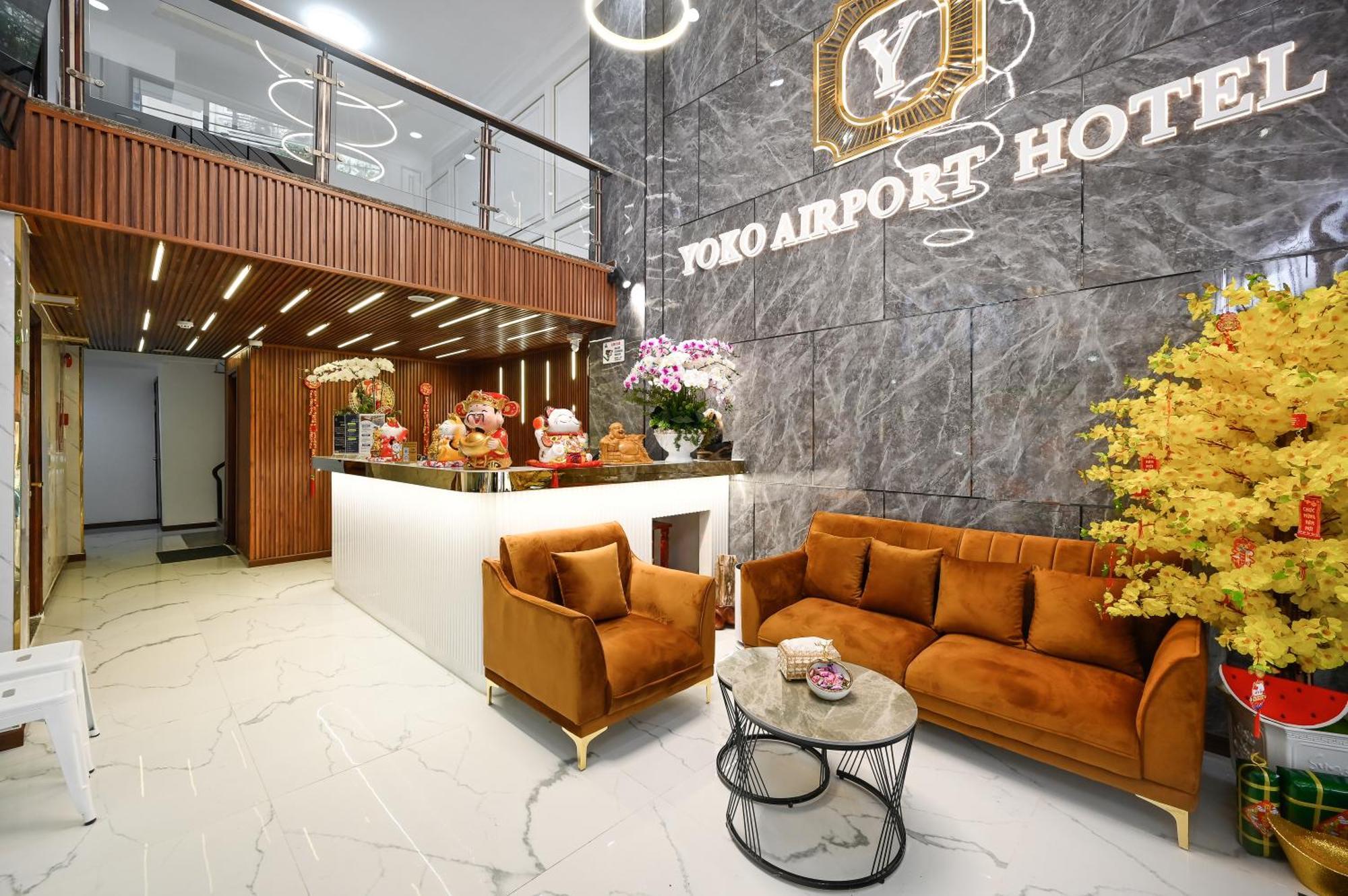 Yoko Airport Saigon Hotel Ho Chi Minh-stad Buitenkant foto