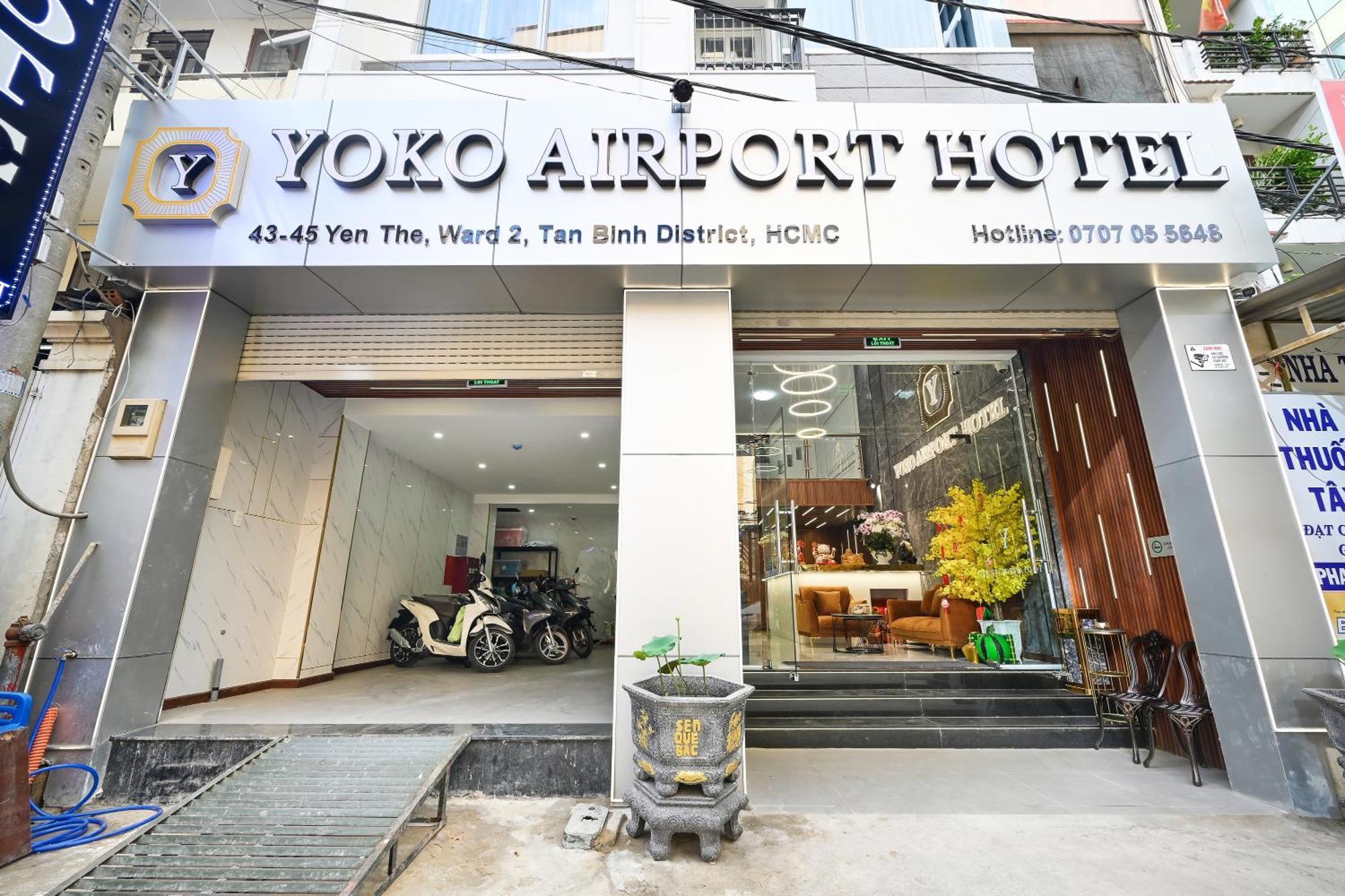 Yoko Airport Saigon Hotel Ho Chi Minh-stad Buitenkant foto