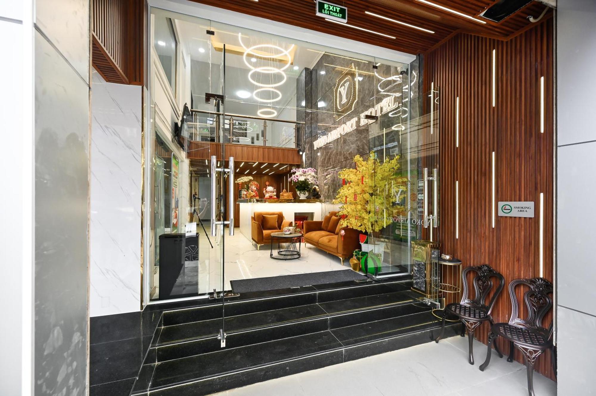 Yoko Airport Saigon Hotel Ho Chi Minh-stad Buitenkant foto