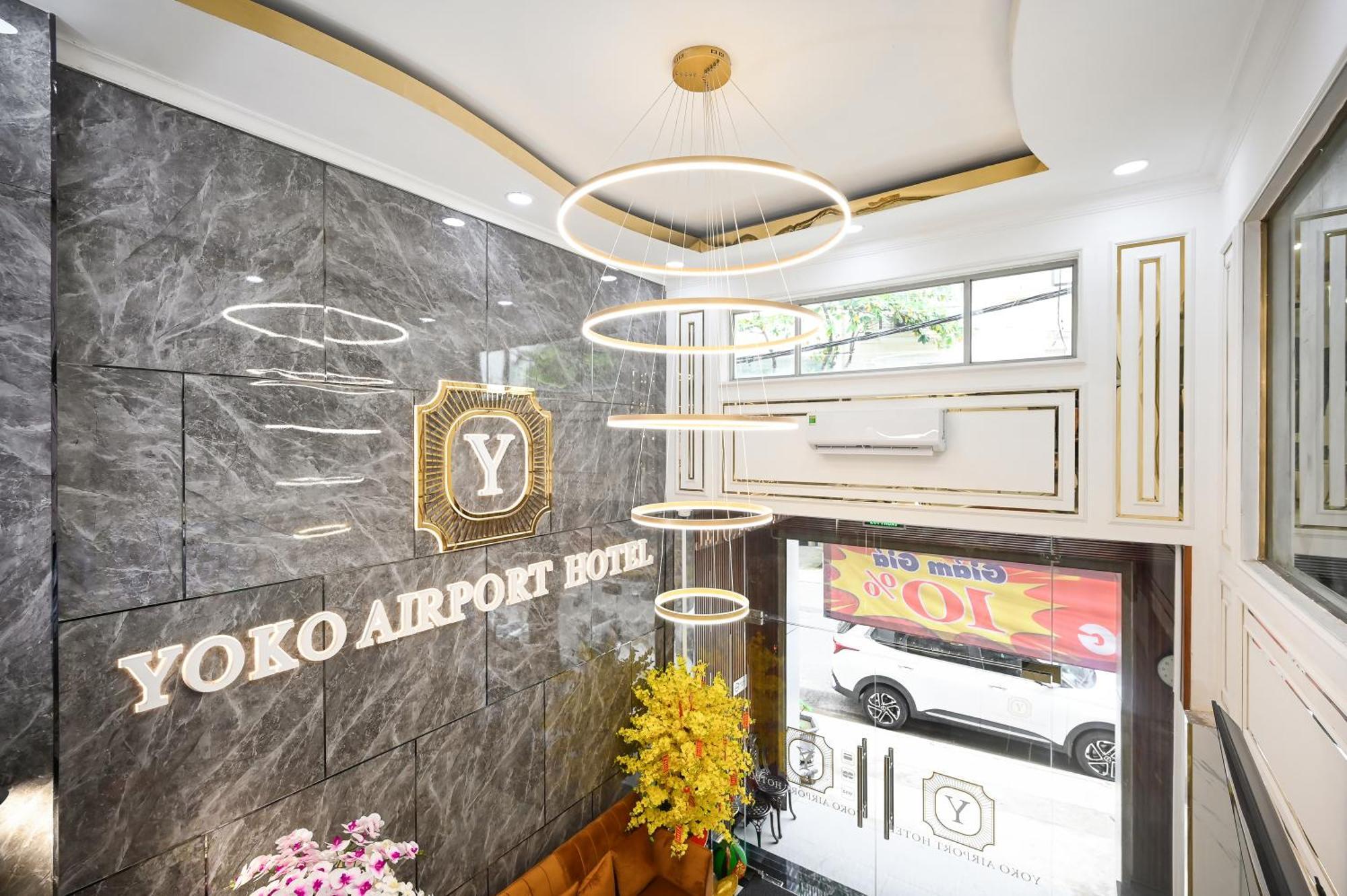 Yoko Airport Saigon Hotel Ho Chi Minh-stad Buitenkant foto