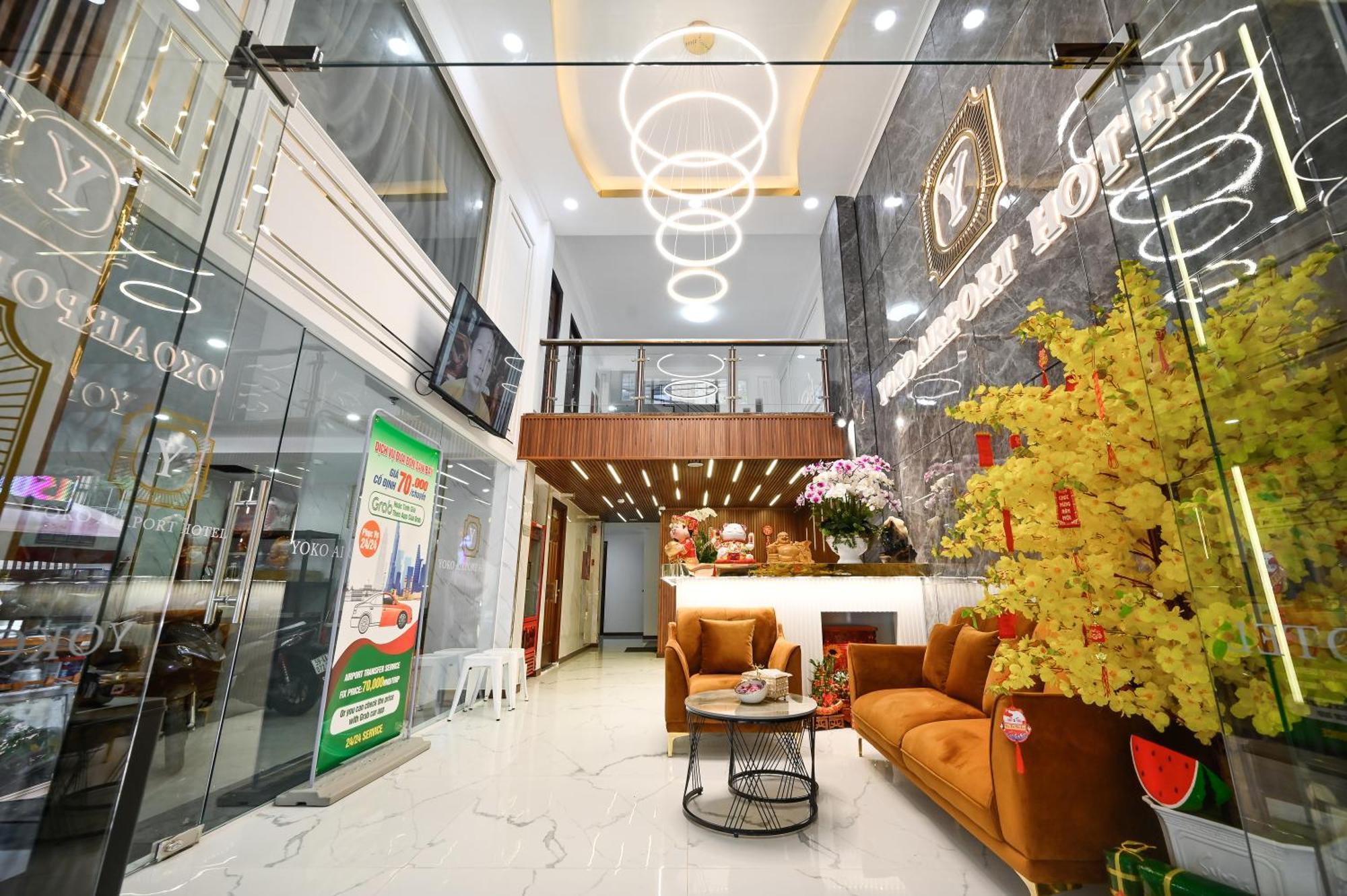 Yoko Airport Saigon Hotel Ho Chi Minh-stad Buitenkant foto